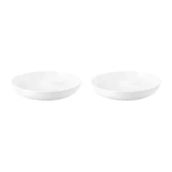Bol Terra Ø 28 cm, lot de 2, Blanc
