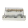 Boîte à beurre Paula 11,5x17,5 cm, Gris
