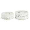Boîte de rangement de Noël Hammershøi Lot de 2, Blanc