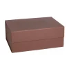 Boîte de rangement Hako A4, Caramel foncé