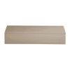 Boîte de rangement laquée Lux 38x19x7 cm, Fawn