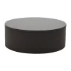 Boîte de rangement laquée Matt Ø20x7 cm, Black