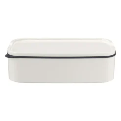 Boîte à déjeuner To Go & To Stay porcelaine M 13x20 cm, Blanc