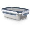 Boîte à lunch rectangulaire en acier inoxydable MasterSeal, 0,8 L