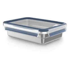 Boîte à lunch rectangulaire en acier inoxydable MasterSeal, 1,2 L