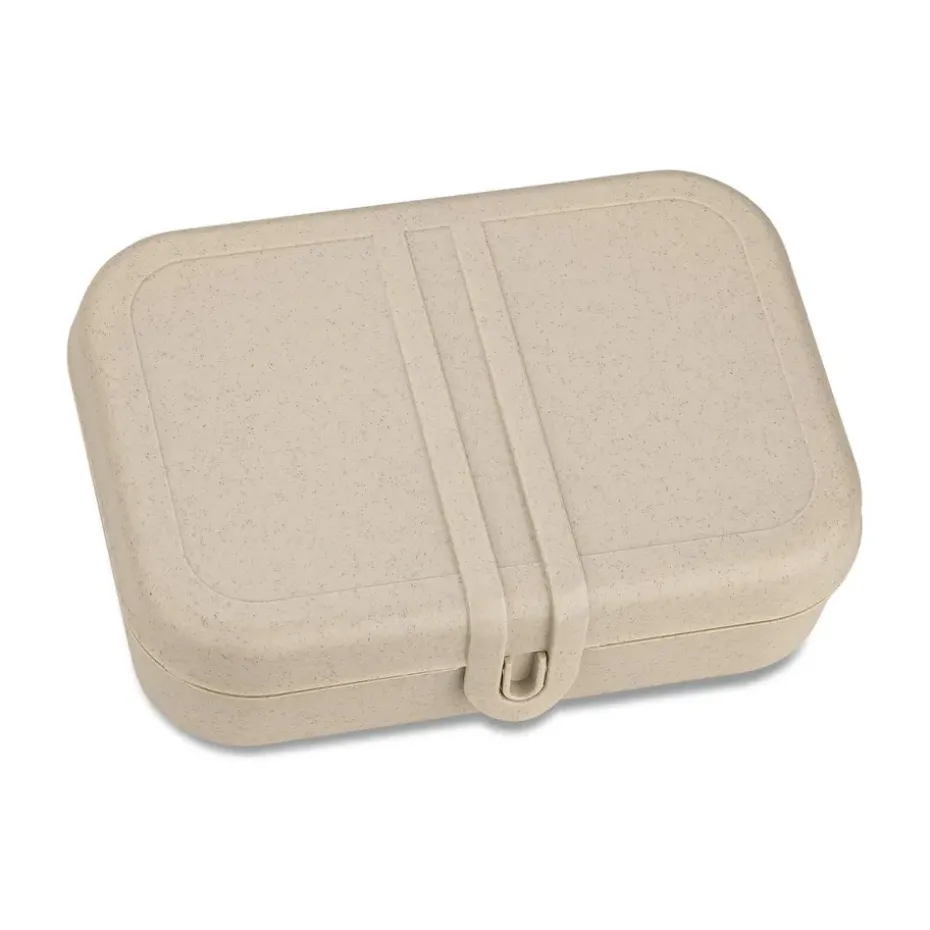 Boîte repas Pascal avec séparateur, L, Beige