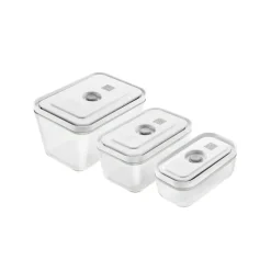Boîte sous vide Zwilling Fresh & Save 3 pièces, verre borosilicate
