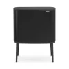 Bo Touch Bin 11+23 litres, noir mat