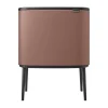 Bo Touch Bin 11+23 litres, Satin Taupe