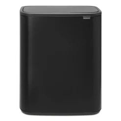 Bo Touch Bin 2x30 L, Noir mat