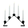 Bougeoir de l'Avent Luna, Black