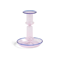 Bougeoir Flare moyen, Pink-blue