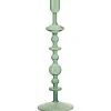 Bougeoir Like home 27 cm, Sage