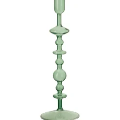 Bougeoir Like home 27 cm, Sage