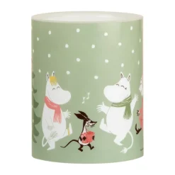 Bougie bloc LED Moomin 12,5 cm, Festive spirits