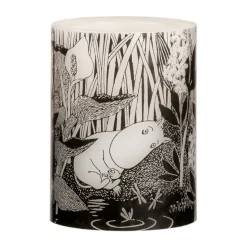 Bougie bloc LED Moomin 10 cm, The pond