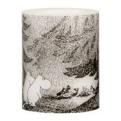 Bougie bloc LED Moomin 12,5 cm, Under the trees