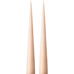Bougie cônique ester & erik 37 cm Lot de 2 mat, Ice latte 11