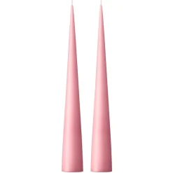 Bougie cônique ester & erik 37 cm Lot de 2 mat, Old rose 39