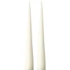Bougie cônique ester & erik 37 cm Lot de 2 mat, Ivory 06