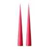 Bougie cônique ester & erik 37 cm Lot de 2 mat, Deep pink 41/2
