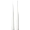 Bougie cônique ester & erik 37 cm Lot de 2 mat, Pure white 31