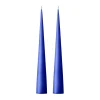 Bougie cônique ester & erik 37 cm Lot de 2 mat, Cornflower 48