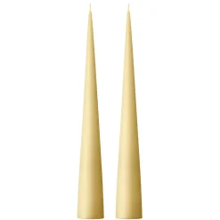 Bougie cônique ester & erik 37 cm Lot de 2 mat, Pale ginger 14