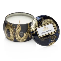 Bougie décorative étain 25 heures, Moso Bamboo