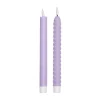 Bougie LED Design Letters lot de 2, Lilac
