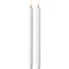 Bougie LED STOFF by Uyuni Lighting Lot de 2, Blanc