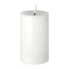 Bougie Melt bloc LED Bright 15 cm, Blanc