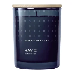 Bougie parfumée avec couvercle Hav, 200 g