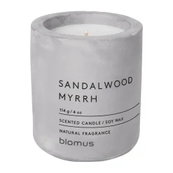 Bougie parfumée Fraga 24 heures, Micro chip-Sandalwood & Myrrh