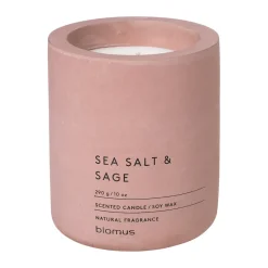 Bougie parfumée Fraga 55 heures, Sea salt & Sage-Withered Rose