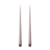Bougies LED ester & erik lot de 2, 52 Soft Rose , 30 cm