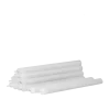 Bougies Nagel ensemble de 12, blanc