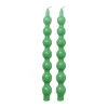 Bougies Rice 30,2 cm lot de 2, Green