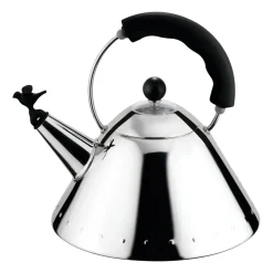 Boulloire Alessi 9093, Noir-oiseau