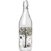 Bouteille de verre Moomin 1 L, Pommes