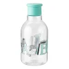 Bouteille à eau DRINK-IT Moomin ABC 0,5 litre, Turqouise