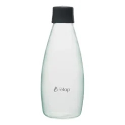 Bouteille en verre avec bouchon à vis Retap Go 08 80 cl, Grey