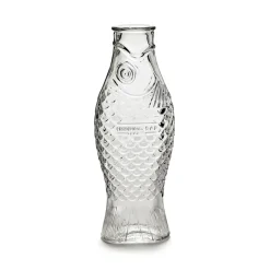 Bouteille en verre Fish & Fish 85 cl, Transparent