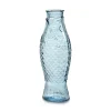 Bouteille en verre Fish & Fish 85 cl, Light blue