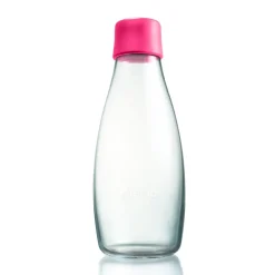 Bouteille en verre Retap 0,5 L, Rose