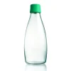 Bouteille en verre Retap 0,8 L, vert foncé