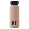 Bouteille isotherme Design Letters, rose
