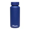Bouteille isotherme Design Letters, Mom-midnight blue