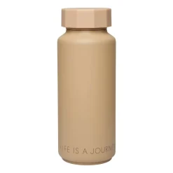 Bouteille isotherme Design Letters édition speciale, Beige