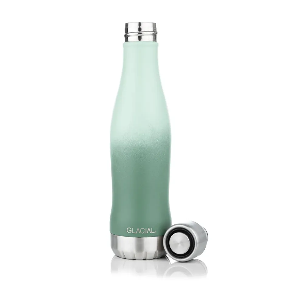 Bouteille pour eau Glacial active 400 ml, Green fade